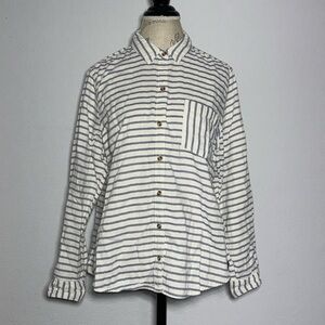 Abercrombie Striped Button Down top